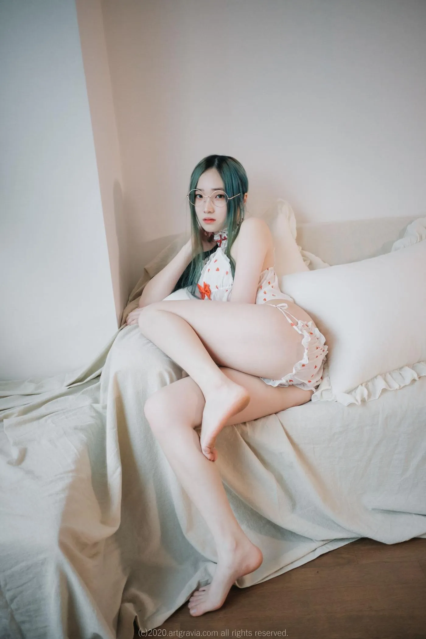 Bambi밤비 – NO.02 可爱草莓 [84P]插图7